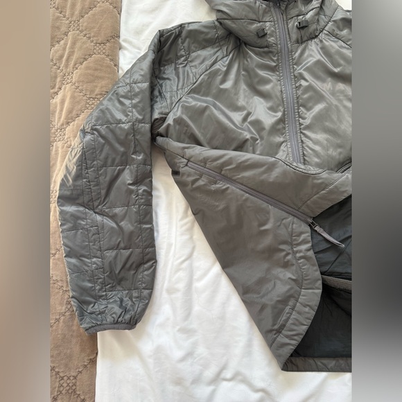 MAAP x The Arrivals Alt Road Jacket - Grey, Hooded Packable Quilted, Side Zips - Picture 5 of 12